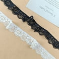 thumbnail image 3 of Elasticity Lace 20 Yards Black Lace Trim Cotton Crochet Lace Ribbon for Sewing, Crafts, Gift Wrapping, Decoration,White, 3 of 6