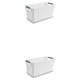 thumbnail image 1 of Naiovety Almacenamiento resistente - De cestas de caja de plástico fáciles de usar con características fáciles - Prácticas cestas de Type1 NO1, 1 of 6