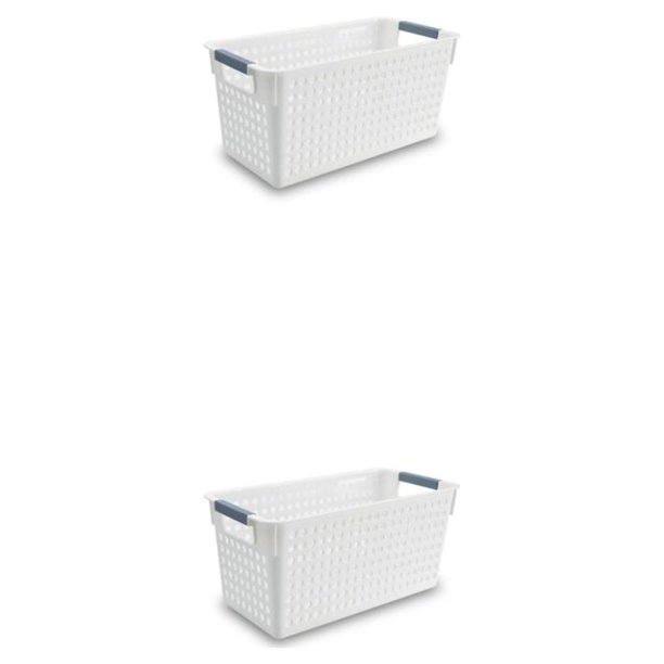 Naiovety Almacenamiento resistente - De cestas de caja de plástico fáciles de usar con características fáciles - Prácticas cestas de Type1 NO1