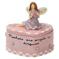 thumbnail image 2 of TIMIFIS Lettering Film Mother's Day Angel Holding Heart Jewelry Box Resin Storage Box with Lid Kitchen Gadgets, 2 of 2