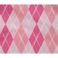 thumbnail image 4 of oneOone Cotton Flex Blush Pink Fabric Argyle Check Craft Projects Decor Fabric Printed By The Yard 40 Inches Wide, 4 of 4