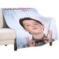 thumbnail image 1 of Sheldon Couvertures en Flanelle Douce Couverture Simple Jeté Salon Canapé Chaud, 1 of 8
