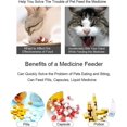 thumbnail image 5 of Dispensador de pastillas para gatos CHAO jeringa con punta blanda para mascotas 5,9 x 1,97 pulgadas, 5 of 5