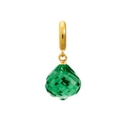 Endless Jewelry - Jennifer Lopez Collection Emerald Love Drop Emerald Crystal Gold Finish