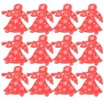 thumbnail image 1 of Advancent Paquete de 100 adornos colgantes Material de primera Colgante de Artesanía Diseño único Decoración navideña Rodajas de Kits de decoración para fiestas rojo blanco Hirsch Advancent HA059725-02B, 1 of 6