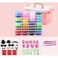 thumbnail image 1 of Arcilla mágica ultraligera LIUYMXG de secado al aire 36 colores manualidades creativas para niños, 1 of 4