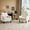 Beige Linen, variant on Accent Chairs with Arms, Mid Century Modern Upholstered Armchair, Chairs Reading, Soft Single Sofa for Living Room