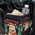 thumbnail image 6 of Christmas Car Trash Can Mini Trash Can, Foldable with Lid, Leak-Proof, Hanging Storage Bag, 6 of 6