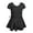 Black, variant on Uccdo 2-9T Toddler Little Girls Gymnastics Skirted Leotards Ballet Tutu Dance Dress Leotard With Sequins Wrap Skirt