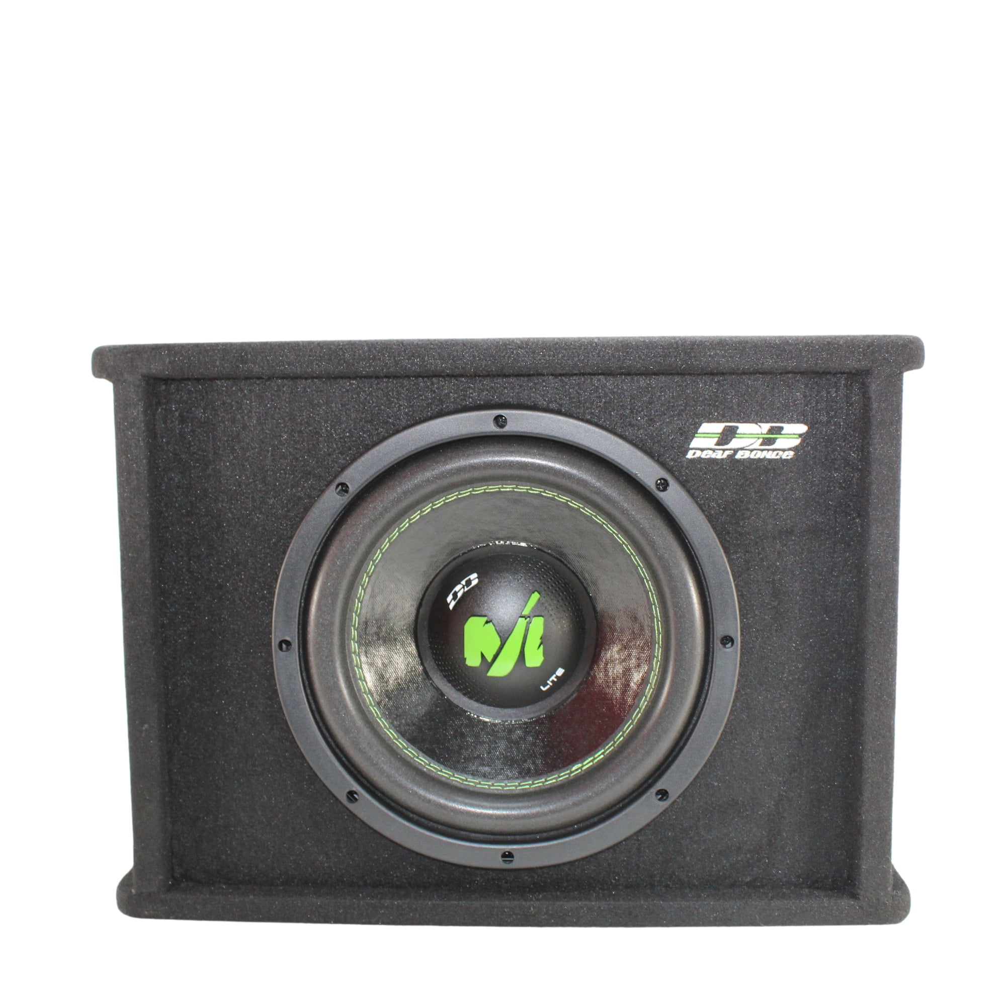 Deaf Bonce ML10A 10" 1000W Max 4-Ohm Loaded Subwoofer Enclosure w/ Amplifier