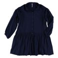 thumbnail image 1 of Free People Womens Shirt Drop Waist Dress, Blue, Medium, 1 of 1