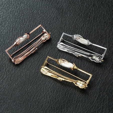 Brooches For Dresses - H.RAG Brooches with Metal Geometry for Women Fashion Full Dress Suit