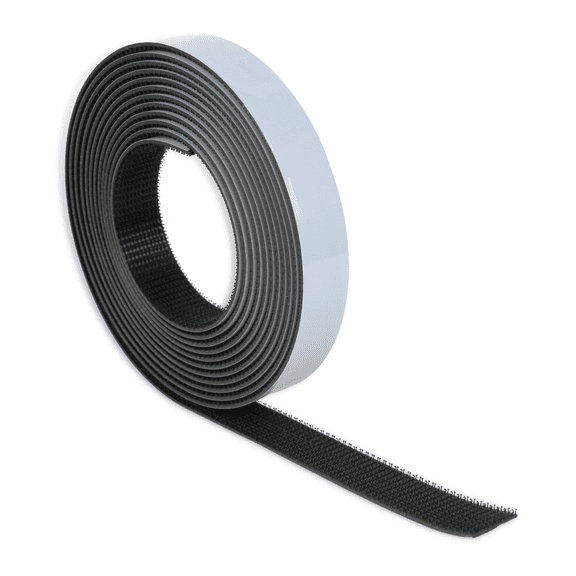 3M Dual Lock Type 170 Reclosable Fastener [black / rubber adhesive] (SJ3542): 1 in. x 15 ft. (Black)