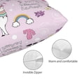 thumbnail image 5 of Disketp Pillow Covers No Drama Llama Pattern Throw Pillow Case Cushion Covers,Cushion For Bedroom,Couch,Home-14"X20", 5 of 9