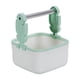 thumbnail image 3 of Soporte de escritorio para entrenamiento de aves, percha para pájaros, soporte de juego portátil para loros, cotorras, agapornis, periquitos, pinzones Verde, 3 of 8