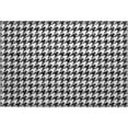 thumbnail image 2 of Addison Rugs Mayfield Washable Transitional Houndstooth Black Rectangle Rug, 1'8" x 2'6", 2 of 5