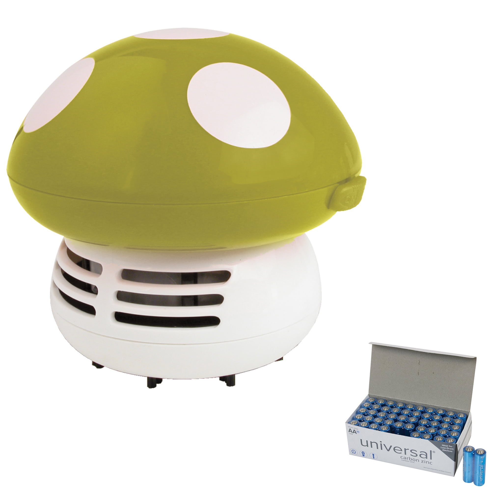 Starfrit 060777006GREE Mini Table Vacuum Cleaner & UPG AA 50 Pack