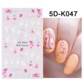 thumbnail image 2 of WREESH Nail Art Embossed Sticker 5d Three-dimensional Hollow White Lace Butterfly Flower Nail Applique, 2 of 2