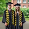 thumbnail image 7 of Fotbe Geometric Pattern with Bee Printed Class of 2024 Graduation Stole, 7 of 7