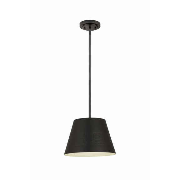 1 Light Chandelier-Matte Black Finish Z-Lite 6013-12Mb