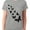 Gray, variant on Tstars Womens Butterfly Graphic Shirt: Cute & Casual Summer Tee - Soft & Comfy Cotton T-Shirt with Colorful Butterfly Print XX-Large Gray
