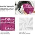thumbnail image 2 of Name Blanket Personalized Blanket for Adult Kids Flannel Customized Personalized Blankets and Throws, 2 of 6