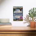 thumbnail image 2 of Seward, Alaska, Montage Birch Wood Wall Sign (6x9 Rustic Home Decor, Ready to Hang Art), 2 of 5
