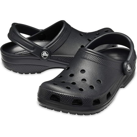 New Croc Premium Classic UNISEX Men's Ultralight Waterproof Sandals Men6/Women8 Black [Shoes]