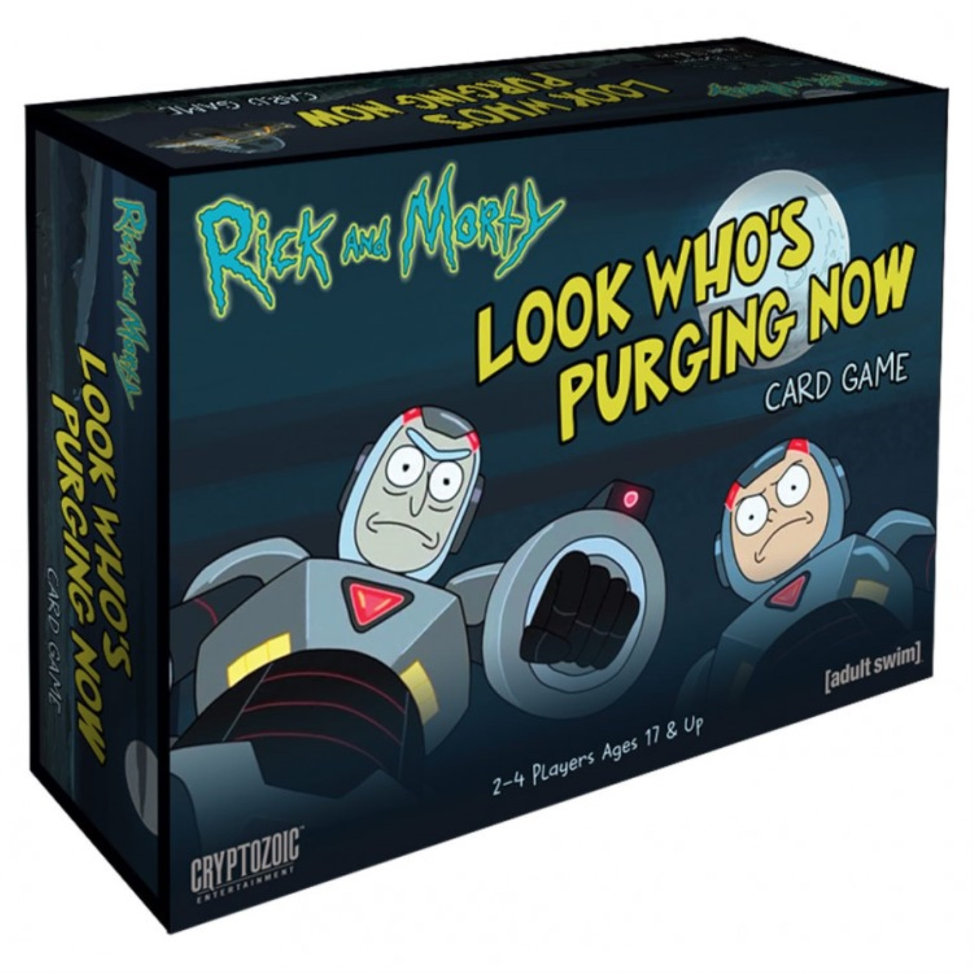 Rick & Morty Look Who's Purging Now Card Game Adult Swim Cryptozoic Board Game 