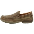 thumbnail image 3 of Men's Twisted X MDMS002 Driving Moc Slip On Bomber Leather 10.5 M, 3 of 5