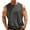 Gray, variant on ZOYOEN Mens Cotton Linen Tank Tops- Sleeveless Casual Loose Fit Crewneck Summer Shirts Gray Size S-3XL