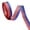 0.63"x 10 Yards, variant on 4th of July Ribbon Patriotic Wired Ribbons for Crafts Wrapping Wreath Bows Red White and Blue Ribbon American Flag Ribbons for 250th Anniversary Party Home Decoration,0.63"x 10 Yards