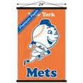 thumbnail image 3 of MLB New York Mets - Retro Logo 11 Wall Poster with Wooden Magnetic Frame, 22.375" x 34", 3 of 3