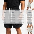 thumbnail image 2 of Luvrsol Men’s Big & Tall Functional Cargo Shorts Firm Fabric Casual Street Work Daily Basic Shorts M-4XL, 2 of 4
