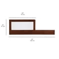 thumbnail image 2 of BreathableBaby Breathable Mesh 3-in-1 Toddler Bed Conversion Guard Rail Kit, Steel Gray, Greenguard Gold Certified, 2 of 6