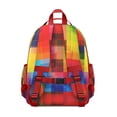 thumbnail image 3 of Checkered Backpack for School,Cute School Bag,Schoolbag with Adjustable Shoulder Straps & Padded Back,15.25"x11.5"x5.25", 3 of 6