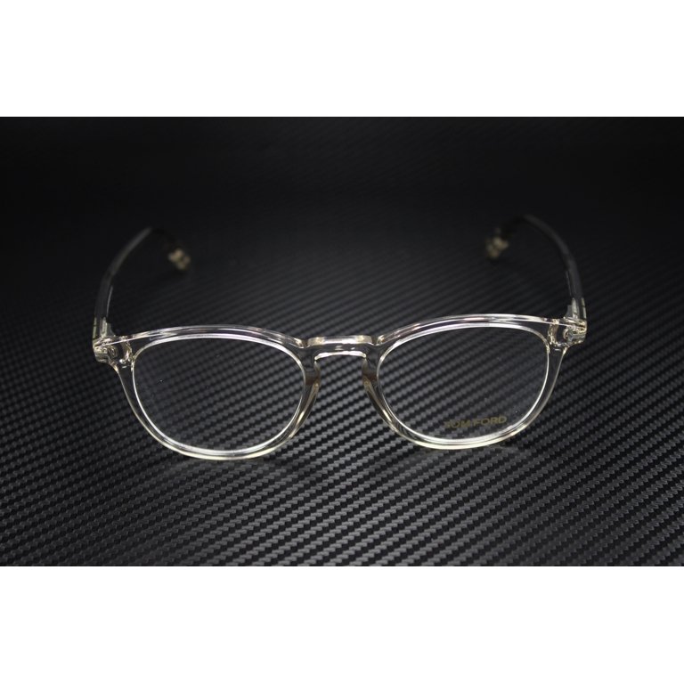 Tom Ford Oval Eyeglasses TF5401 020 Transparent Gray 51mm 