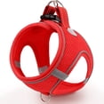 thumbnail image 1 of Arnés para perros, chaleco reflectante transpirable para perros pequeños, talla S, rojo., 1 of 4