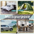 thumbnail image 5 of Camping Cot with Comfortable Mattress for Adults Extra Wide Cots for Sleeping Folding Cot Camping Bed Heavy Duty with Carry Bag for Home Office Outdoor, 5 of 9