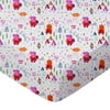 SheetWorld Fitted 100% Cotton Percale Play Yard Sheet Fits BabyBjorn Travel Crib Light 24 x 42, Peppa Pig Adventure