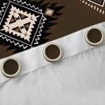 thumbnail image 4 of Manfei Tribal Aztec Boy Girl Curtains Pack of 2 (42x84 Each),Bohemian Theme Curtains Blackout,Hippie Boho Bedroom Curtains,Luxury Bedroom Decor, 4 of 6
