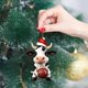 thumbnail image 2 of Adornos Para El Árbol De Navidad Adornos Navideños Vaca Baloncesto Adornos Acrílicos Para El Árbol De Navidad Adornos De Año Nuevo Adornos De Vaca Baloncesto Para Colocar En El Árbol De Navidad, 2 of 5