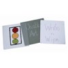 Rainbow Accents 2 Station Easel - Black-Color:Navy