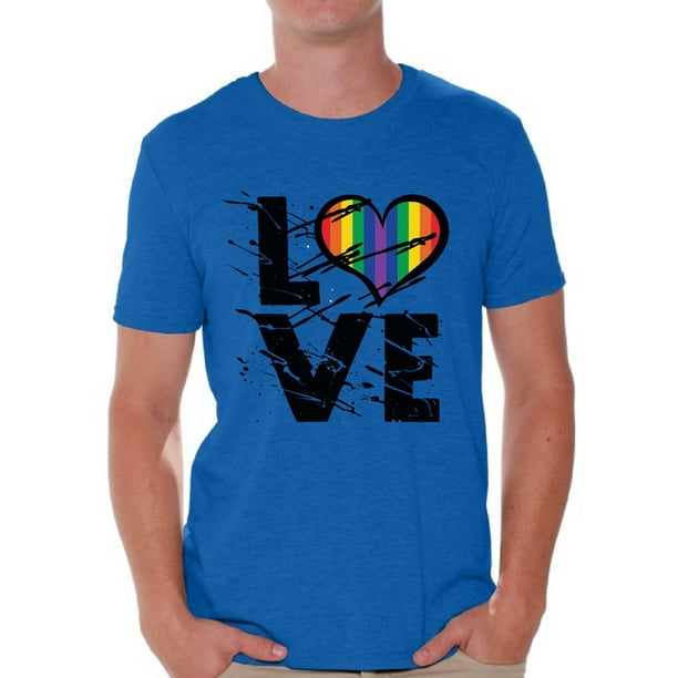 Awkward Styles - Awkward Styles Gay Love T Shirt for Men Gay Shirt for ...