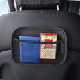 thumbnail image 2 of HEVIRGO Detachable Easy Installation Car Mesh Bag Wide Application Auto Sticky Mobile Phone Storage Mesh Pouch Vehicle Accessories, 2 of 10