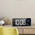 thumbnail image 4 of Led Display Digital Alarm Clock, Usb Charging Port, Sound Control, Alarm Ringtones, Volume And Brightness Adjustable, 12/24 H, Snooze Function, Bedroo, 4 of 5