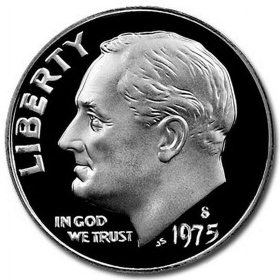 1975-S Roosevelt Dime Gem Proof