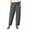 Gray, variant on Zuesphe Pants for Women Casual Short Capris for Women Womens Flowy Pants with Pockets High Waist Cargo Pants Women Stretch