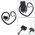 thumbnail image 4 of Miulika Adjustable Cell Phone Lanyard Neck Strap Handheld Rope Easy-Install Dark Dark Grey, 4 of 9