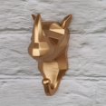 thumbnail image 5 of Gancho de pared con forma de animal para abrigo, bufanda, bolso, llave, sombrero, bata, regalo creativo, cabeza de rinoceronte de resina, manualidades, 5 of 5